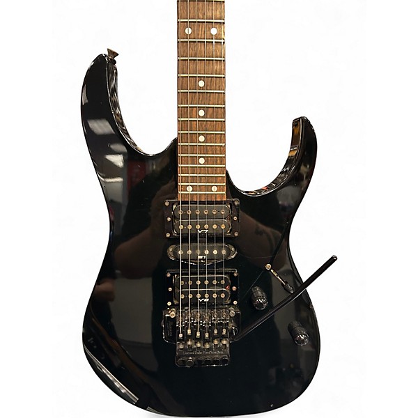 Used Ibanez RG570 Black Solid Body Electric Guitar