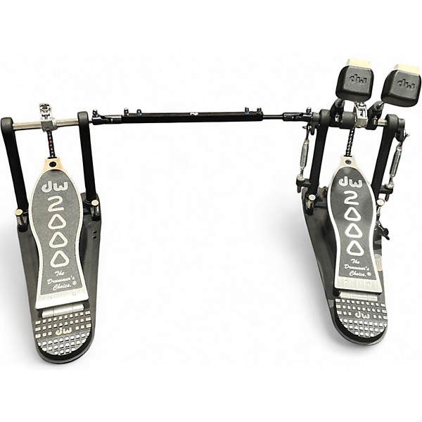 Used DW 2000 Series Double Double Bass Drum Pedal