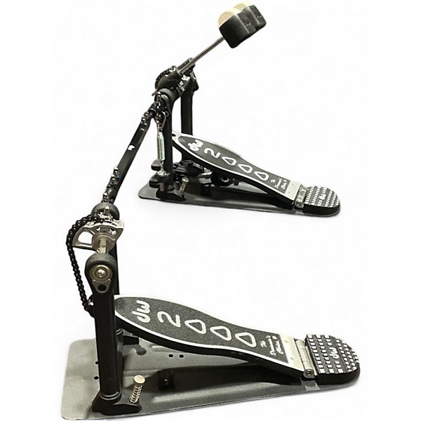Used DW 2000 Series Double Double Bass Drum Pedal