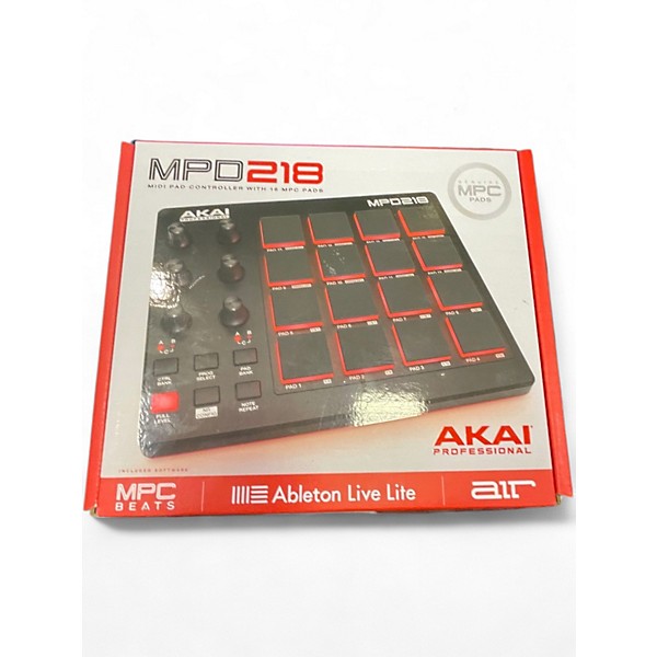 Used Akai Professional MPD218 MIDI Controller