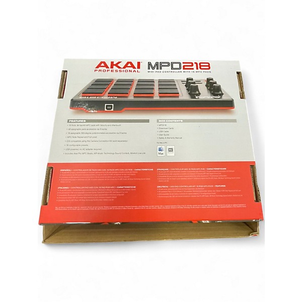 Used Akai Professional MPD218 MIDI Controller