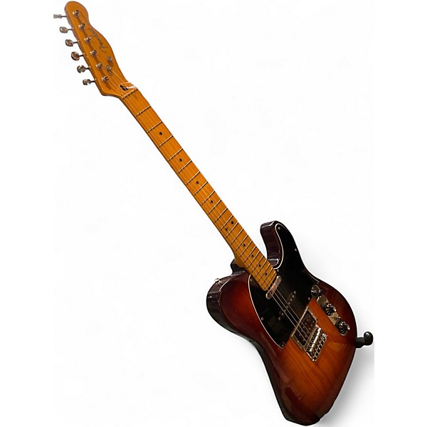 Used Fender Modern Player Telecaster 2 Tone Sunburst Solid Body Electric Guitar
