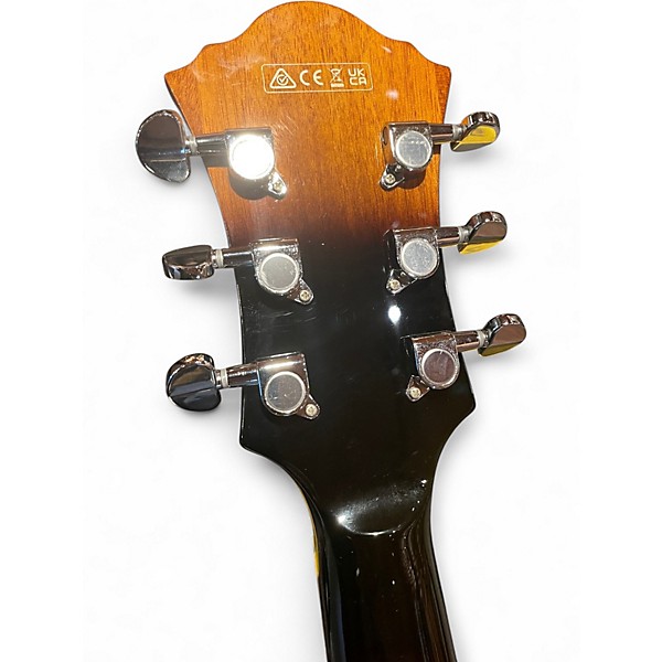 Used Ibanez AF75 2 Color Sunburst Hollow Body Electric Guitar