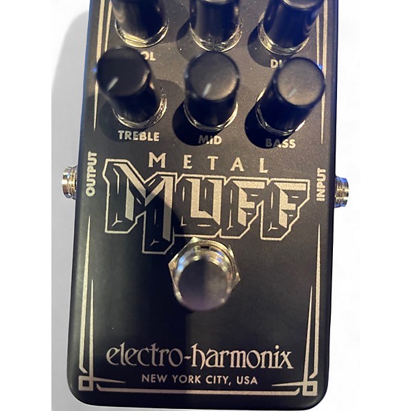 Used Electro-Harmonix Metal Muff Distortion Effect Pedal