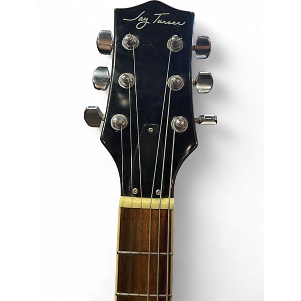 Used Jay Turser JT133 2 Tone Sunburst Hollow Body Electric Guitar