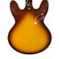 Used Jay Turser JT133 2 Tone Sunburst Hollow Body Electric Guitar