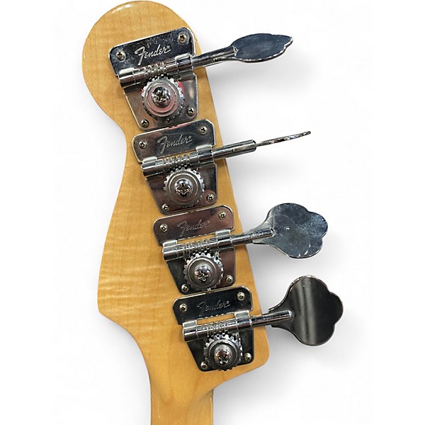 Vintage 1980 Fender PRECISION BASS FRETLESS 2 Color Sunburst Electric Bass Guitar