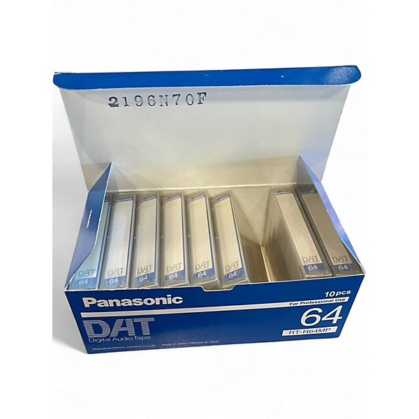 Used Panasonic RT-R64MP DAT TAPES 8 PACK