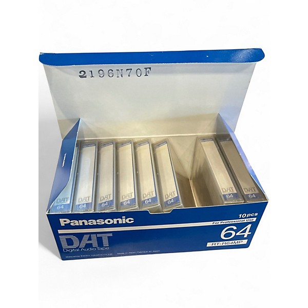 Used Panasonic RT-R64MP DAT TAPES 8 PACK