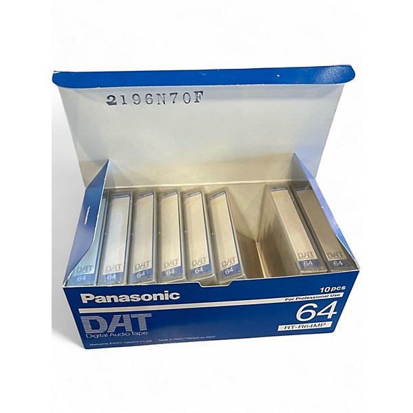 Used Panasonic RT-R64MP DAT TAPES 8 PACK