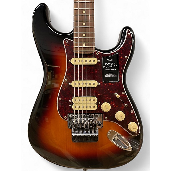Used Fender PLAYER II MODIFIED Sunburst Solid Body Electric Guitar