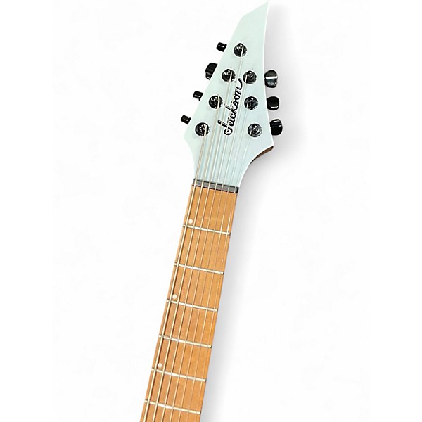 Used Jackson Pro Series Misha Mansoor Signature Juggernaut ET7 Cerulean Blue Solid Body Electric Guitar
