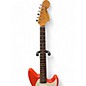 Used Fender Kurt Cobain Signature Jaguar Fiesta Red Solid Body Electric Guitar