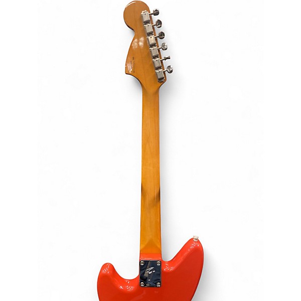 Used Fender Kurt Cobain Signature Jaguar Fiesta Red Solid Body Electric Guitar