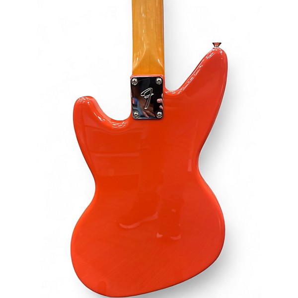 Used Fender Kurt Cobain Signature Jaguar Fiesta Red Solid Body Electric Guitar