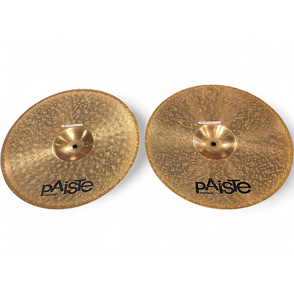 Used Paiste 14in 502 Plus Hi Hat Pair Cymbal