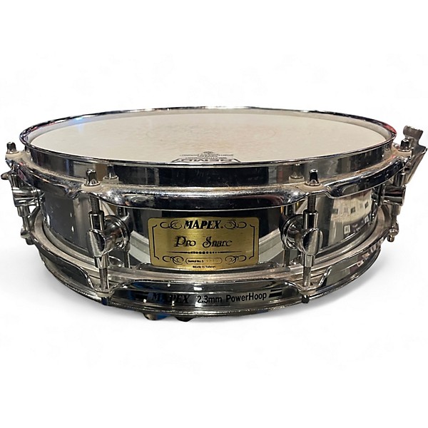 Used Mapex 13in Pro Snare Chrome Drum