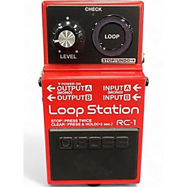 Used BOSS RC1 Loop Station Pedal