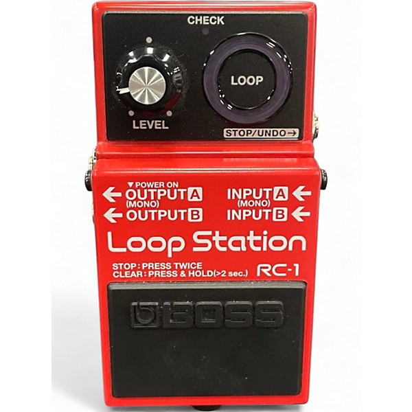 Used BOSS RC1 Loop Station Pedal