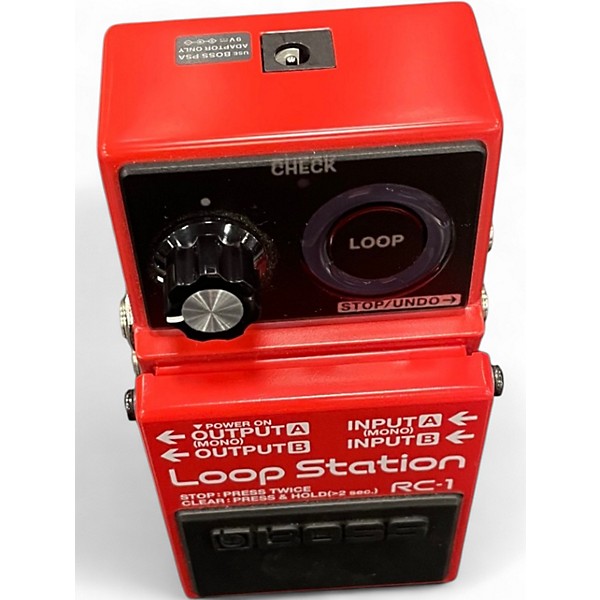 Used BOSS RC1 Loop Station Pedal