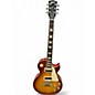 Used 2019 Gibson LES PAUL TRADITIONAL PRO V Iced Tea Solid Body Electric Guitar thumbnail