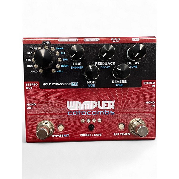 Used Wampler catacombs Effect Pedal