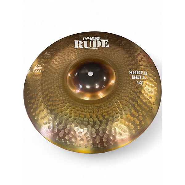 Used Paiste 14in SHRED BELL Cymbal