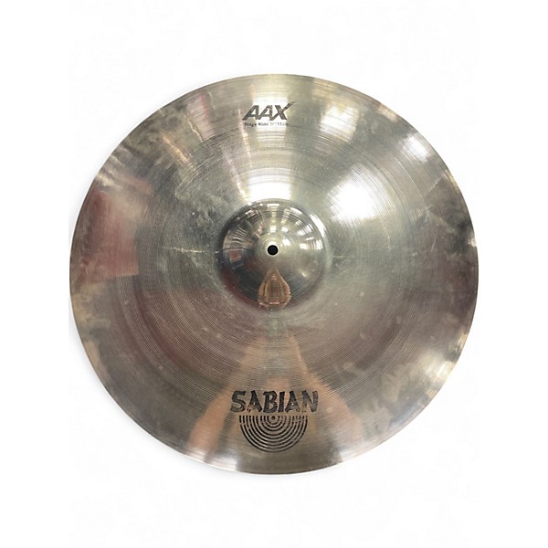 Used SABIAN 21in AAX Stage Ride Cymbal