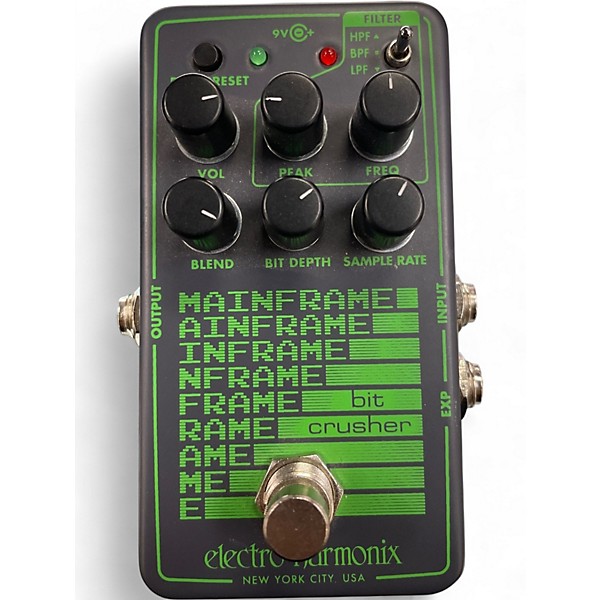 Used Electro-Harmonix BIT CRUSHER Effect Pedal