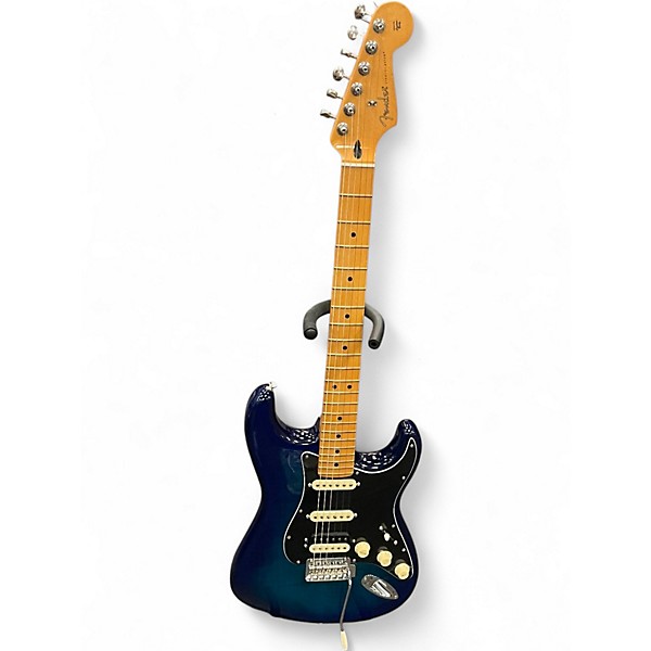 Used Fender Player Stratocaster HSS Blue Burst Solid Body Electric Guitar