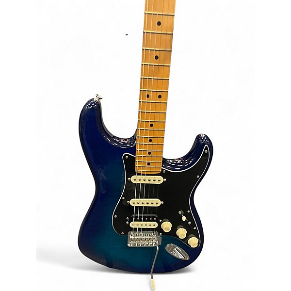 Used Fender Player Stratocaster HSS Blue Burst Solid Body Electric Guitar