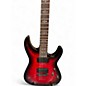 Used Schecter Guitar Research Demon 6 Crimson Red Burst Solid Body Electric Guitar thumbnail