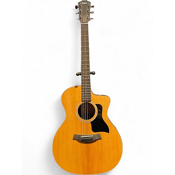 Used Taylor 214CE Plus Natural Acoustic Electric Guitar
