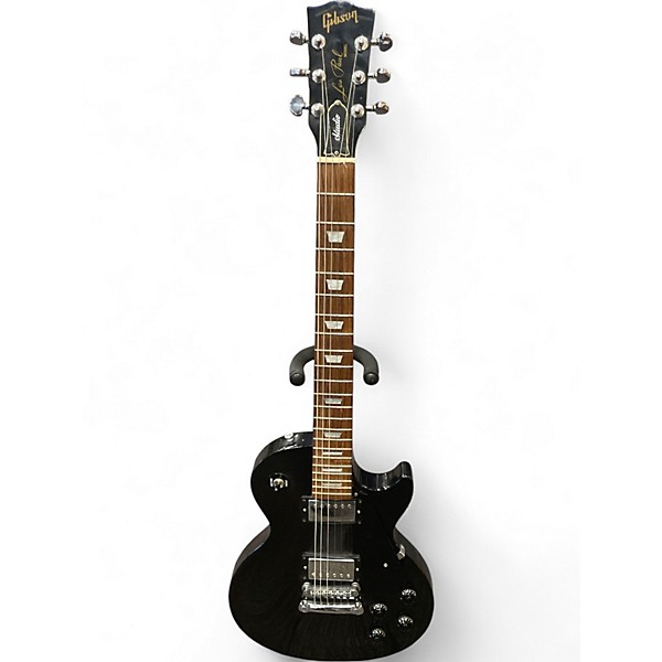 Used Gibson Les Paul Studio Black Solid Body Electric Guitar
