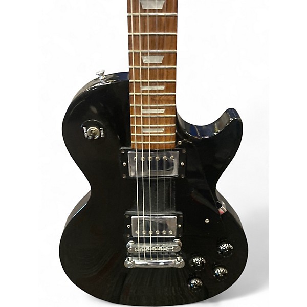 Used Gibson Les Paul Studio Black Solid Body Electric Guitar