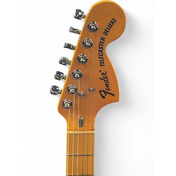 Used Fender AMERICAN VINTAGE II 1975 TELECASTER DELUXE Natural Solid Body Electric Guitar
