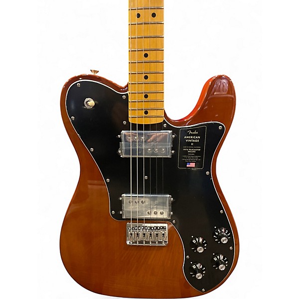 Used Fender AMERICAN VINTAGE II 1975 TELECASTER DELUXE Natural Solid Body Electric Guitar