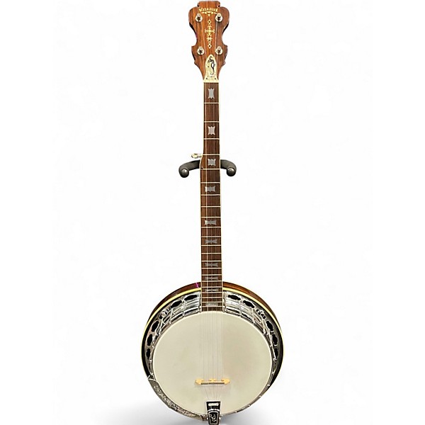 Used Washburn Deluxe Banjo Natural Banjo