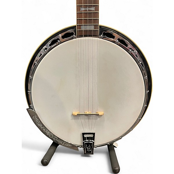 Used Washburn Deluxe Banjo Natural Banjo