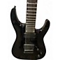 Used Jackson JS22-7 Black Solid Body Electric Guitar