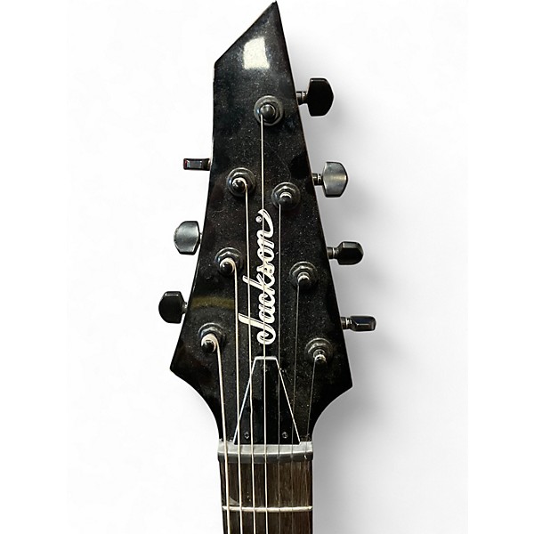 Used Jackson JS22-7 Black Solid Body Electric Guitar
