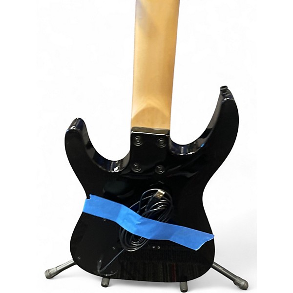 Used Jackson JS22-7 Black Solid Body Electric Guitar