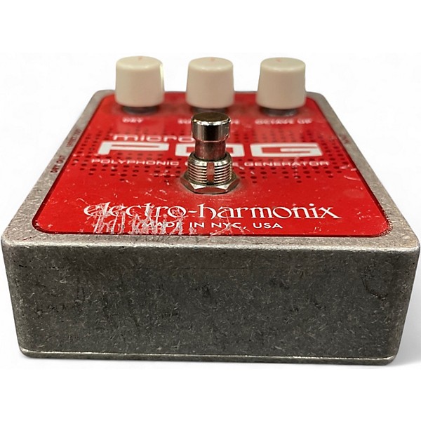 Used Electro-Harmonix Micro Pog Polyphonic Octave Generator Effect Pedal