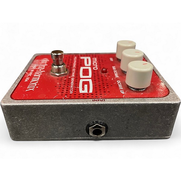 Used Electro-Harmonix Micro Pog Polyphonic Octave Generator Effect Pedal