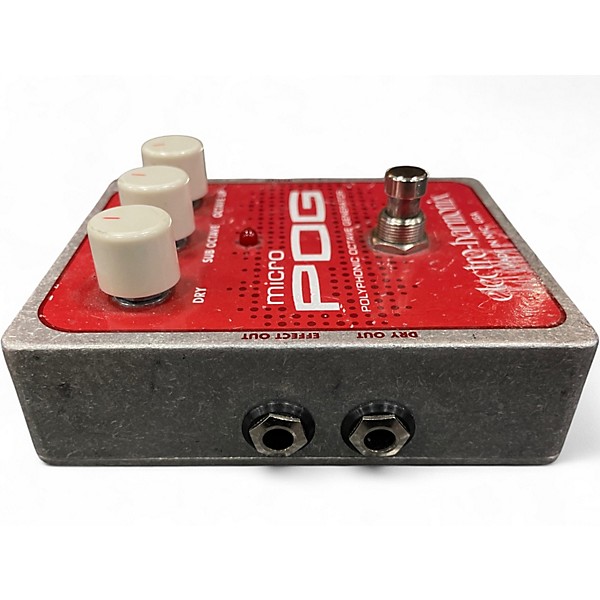 Used Electro-Harmonix Micro Pog Polyphonic Octave Generator Effect Pedal