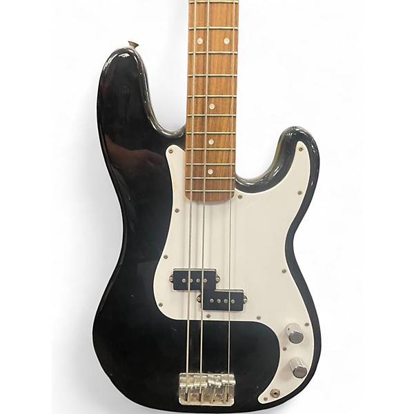 Used Squier Affinity Precision Bass Black Electric Bass Guitar