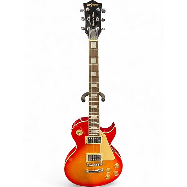 Used Leo Jaymz SINGLE CUT DELUXE 2 Color Sunburst Solid Body Electric Guitar