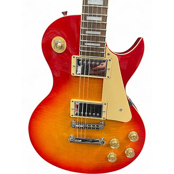 Used Leo Jaymz SINGLE CUT DELUXE 2 Color Sunburst Solid Body Electric Guitar