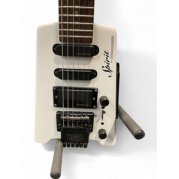 Used Steinberger Spirit Arctic White Electric Guitar