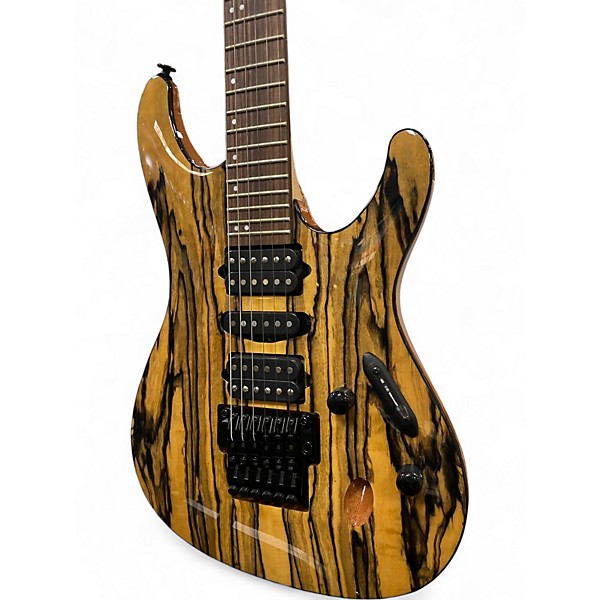 Used Ibanez S6570BWE-NT Worn Natural Solid Body Electric Guitar